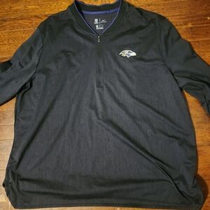 Baltimore Ravens Mens Sz 3XL Pullover Longsleeve
